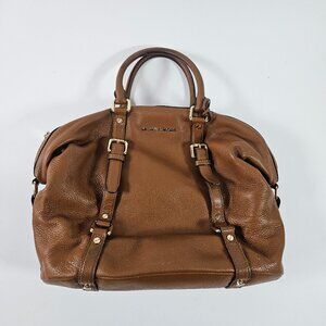 Michael Kors Genuine Shoulder Bag Soft Leather Brown AP-1208